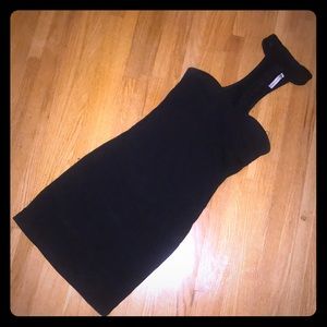 Black bodycon dress w/ attached choker
